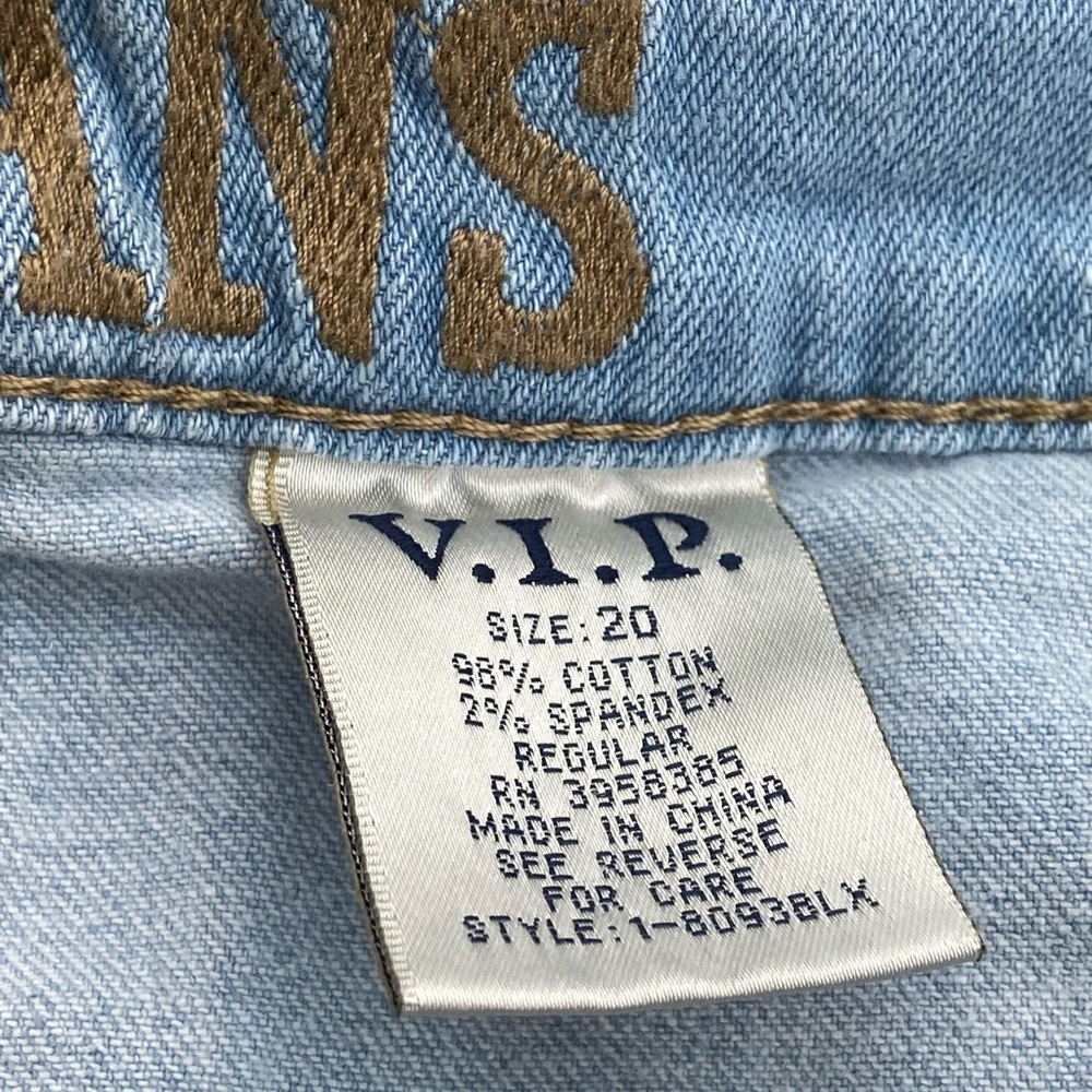 V.I.P. Jeans women’s size 20. - Picture 6 of 8